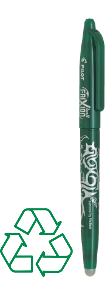 Roller effaçable Pilot personnalisable Frixion Vert 